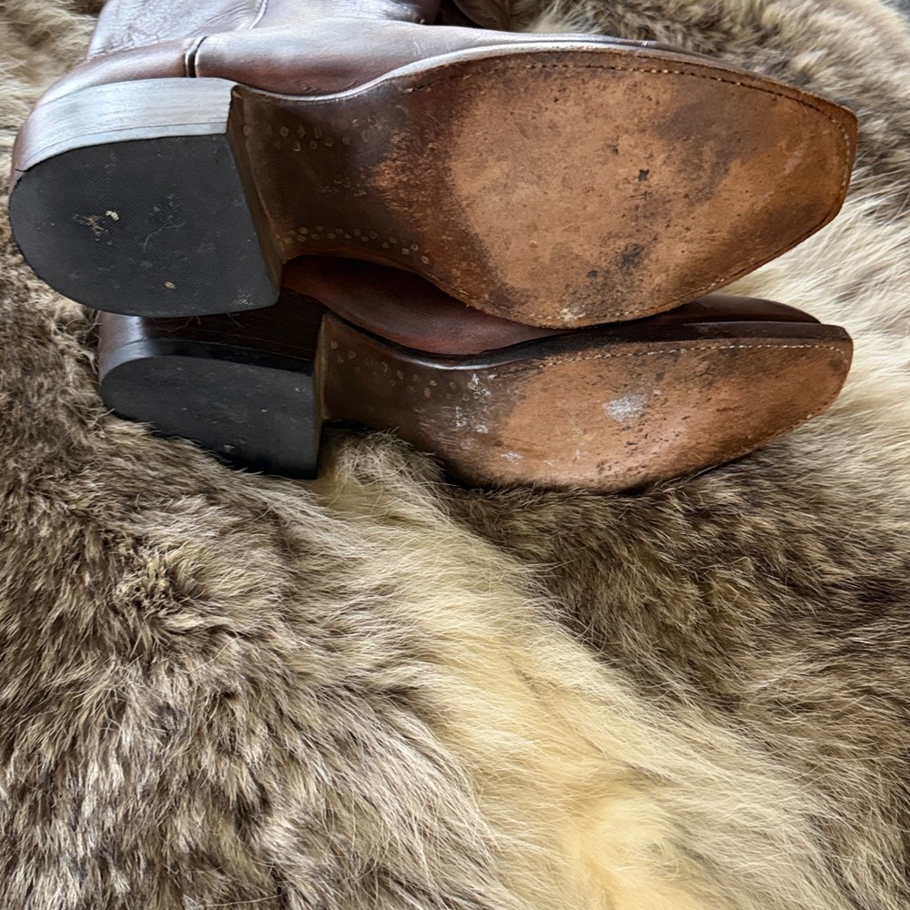 Lucchese Devin Tan Leather - Picture 7 of 8